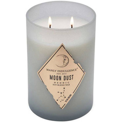 Masculine soy scented candle Moon Dust Colonial Candle