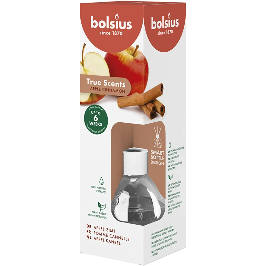 Bolsius True Scents difusor de aromas 60 ml - Apple & Cinnamon