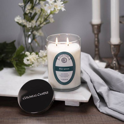 Soy scented candle Blue Spruce Colonial Candle 