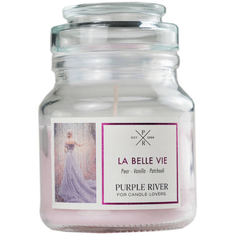 Soy scented candle La Belle Vie Purple River 113 g