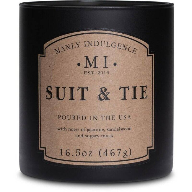 Sojowa świeca zapachowa męska Colonial Candle - Suit and Tie