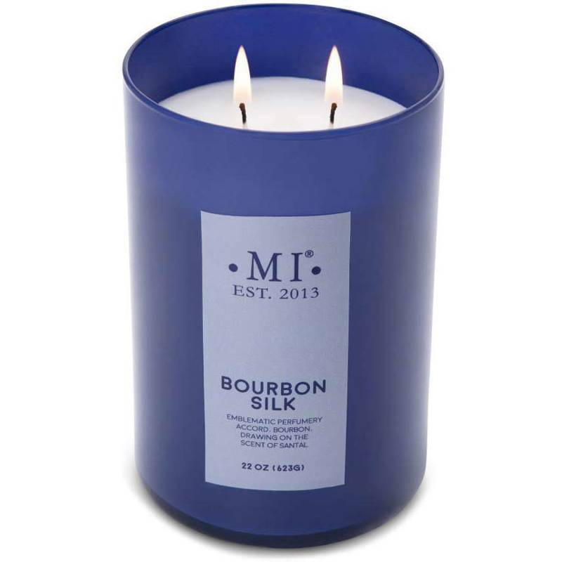Colonial Candle Sophisticated męska sojowa świeca zapachowa w szkle 22 oz 623 g - Bourbon Silk