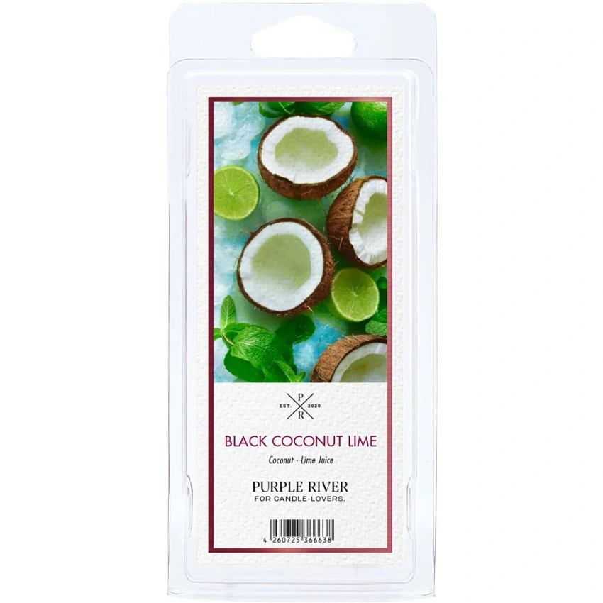 Wax melts soja Black Coconut Lime Purple River 50 g