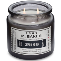 Vela perfumada soja farmacia tarro 396 g Colonial Candle M Baker - Citron Honey