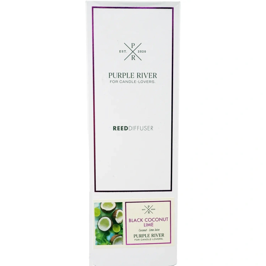 Purple River bastoncini profumati 100 ml - Black Coconut Lime