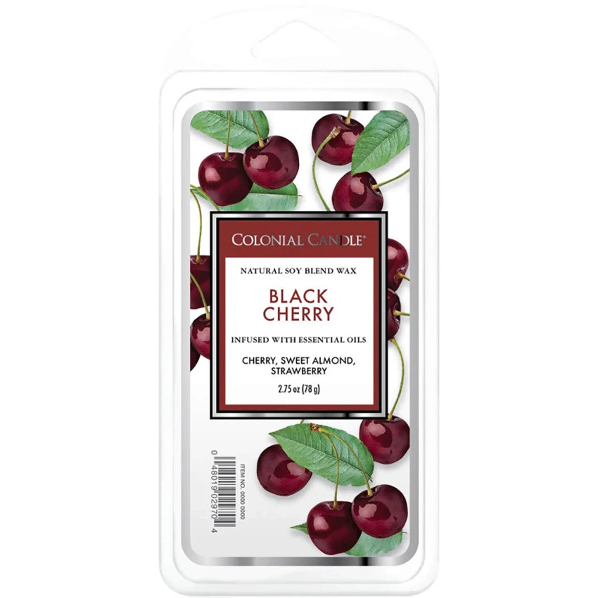 Colonial Candle Classic wosk zapachowy sojowy 2.75 oz 77 g - Black Cherry
