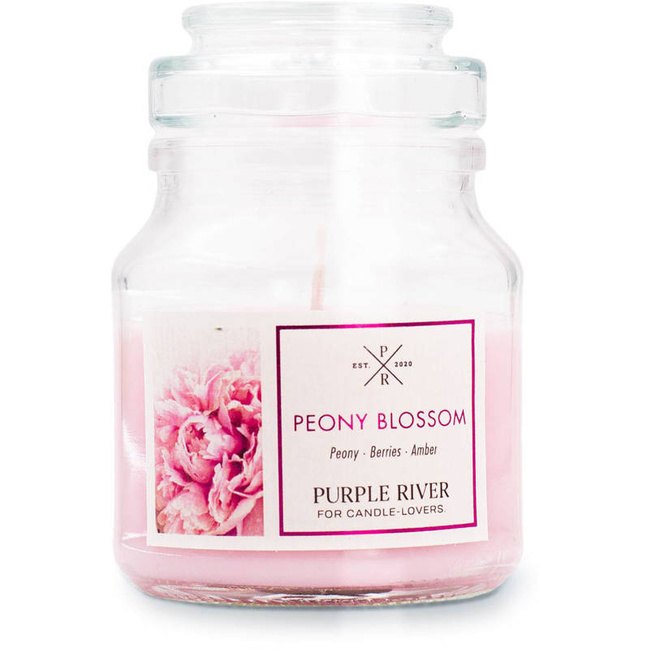 Doftljus soja Peony Blossom Purple River 113 g