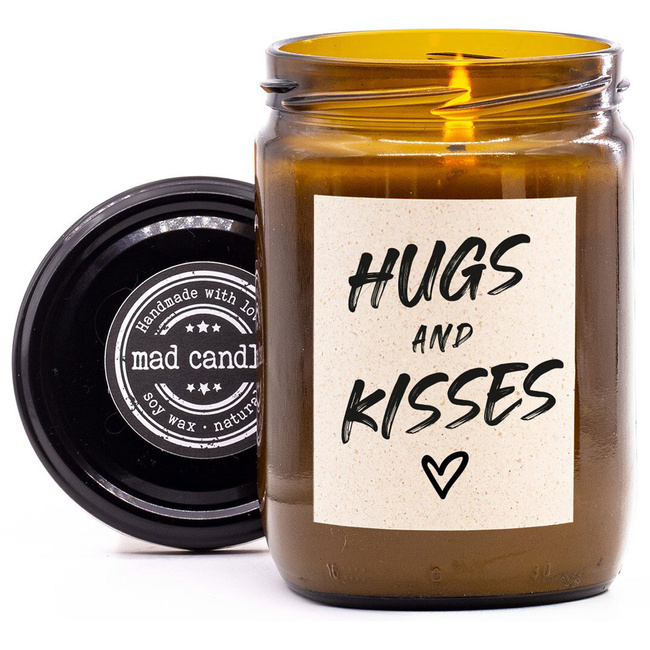 Presentljus soja doft Mad Candle 360 g - Hugs and Kisses