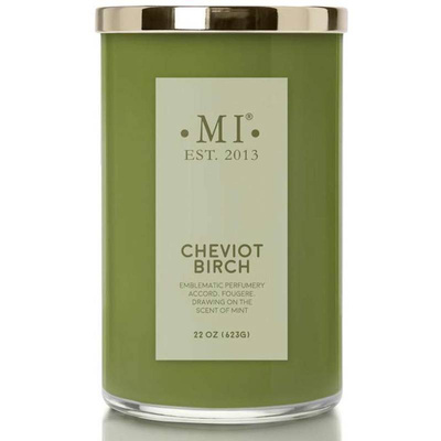 Colonial Candle Verfijnde mannelijke sojakaars 22 oz 623 g - Cheviot Birch