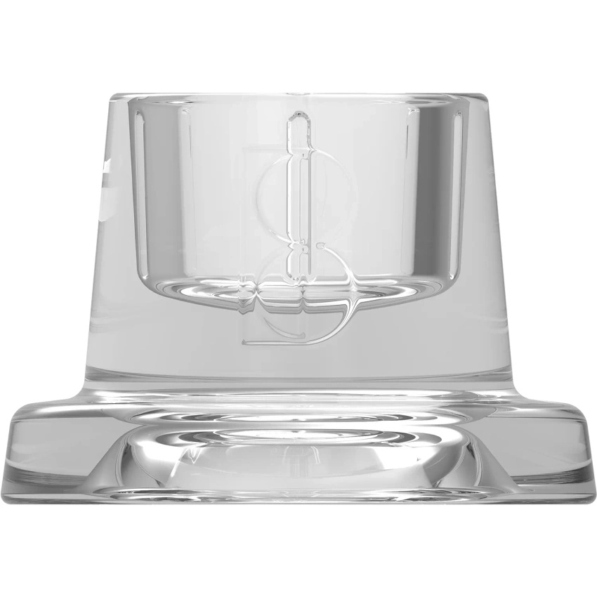 Bolsius glass spike candle holder 58/40 mm - Transparent