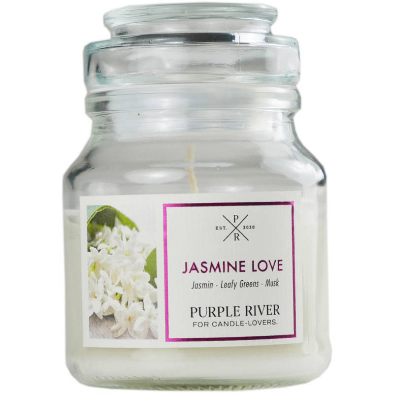 Purple River sojowa świeca zapachowa 113 g - Jasmine Love