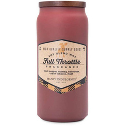 Vela perfumada para hombre de soja Full Throttle Colonial Candle