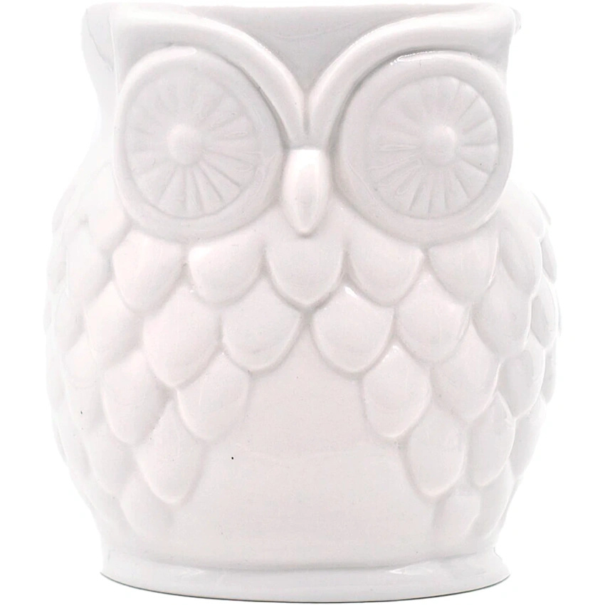 Ceramic wax burner Owl