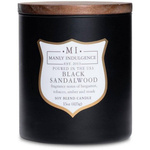 Vyriška sojų kvapo žvakė medinė dagtis Colonial Candle - Black Sandalwood