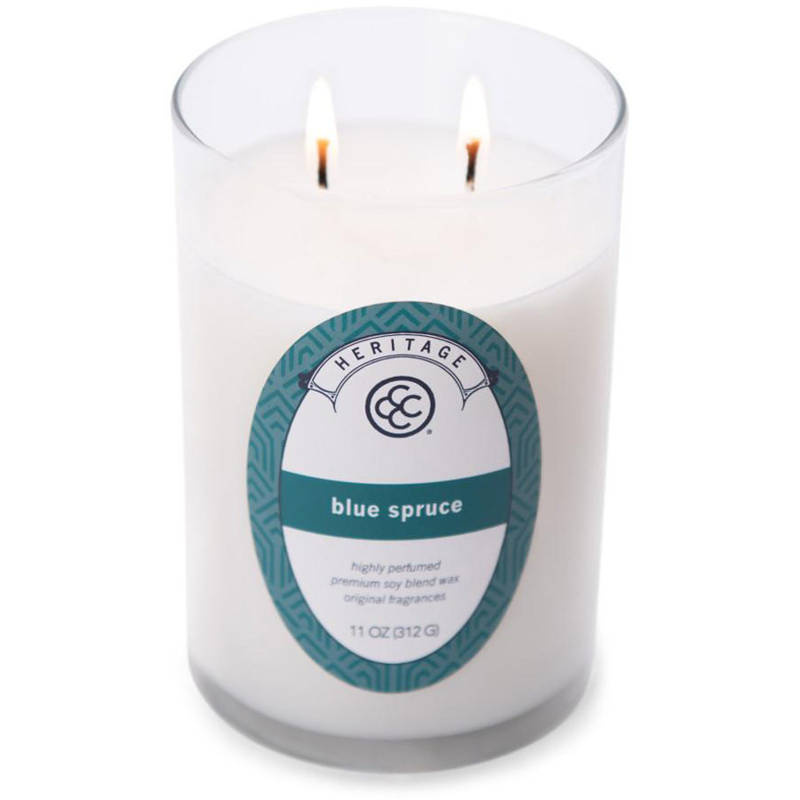 Soy scented candle Blue Spruce Colonial Candle 