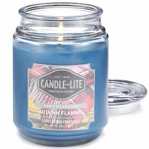 Candela profumata naturale Candle-lite Everyday 510 g - Autumn Flannel