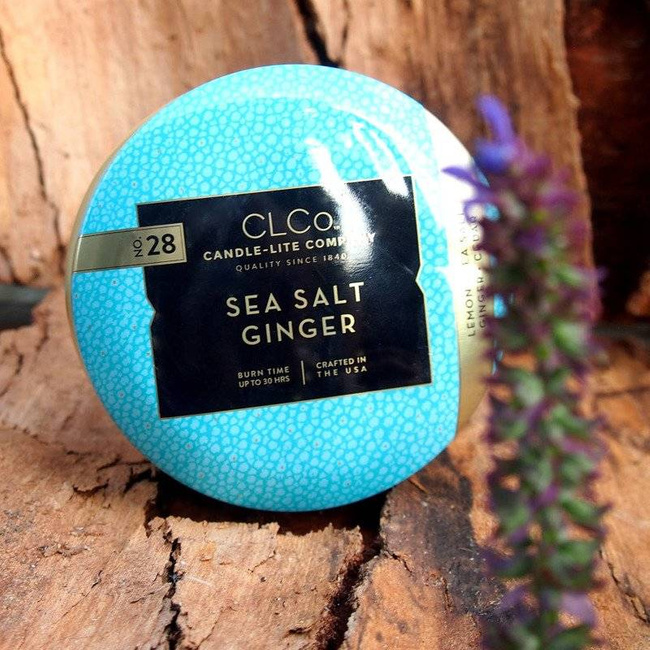 Scented candle Candle-lite CLCo Candle Jar - No. 28 Sea Salt Ginger